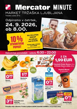 Mercator katalog Tržaška Ljubljana