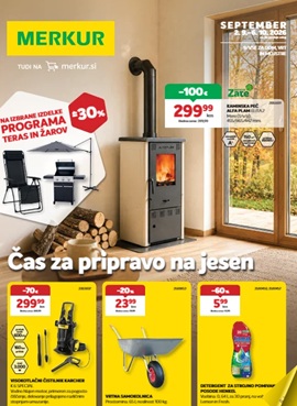 Merkur katalog Čas za pripravo na jesen