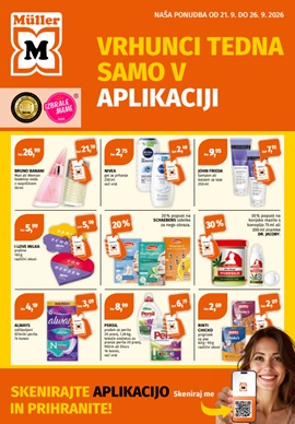 Muller katalog Vrhunci tedna do 26.9.