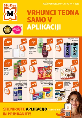 Muller katalog Vrhunci tedna do 19.9.