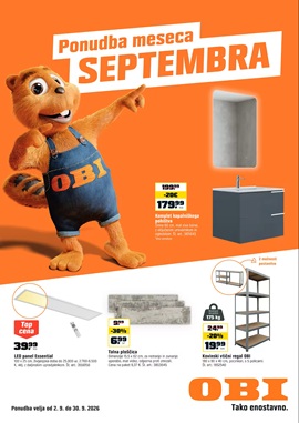 OBI katalog september 2026