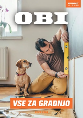 OBI katalog Vse za gradnjo