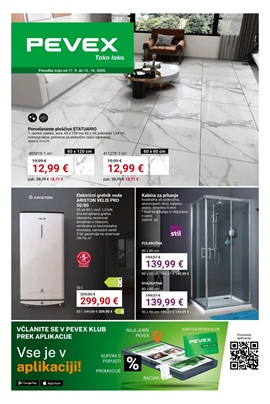 Pevex katalog Opremljanje