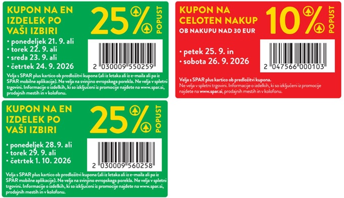 Spar kuponi