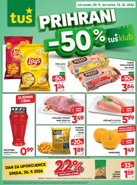 Tuš katalog do 13.10.