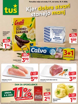 Tuš katalog do 15.9.