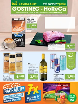Tuš katalog Gostinec do 14.10.