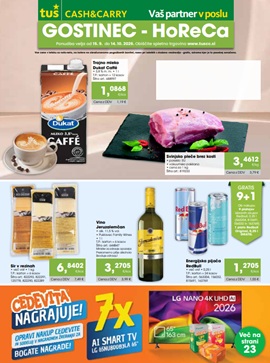 Tuš katalog Gostinec do 14.10.