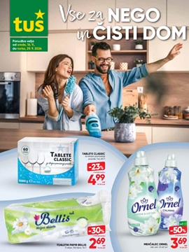 Tuš katalog Osobna nega in urejen dom