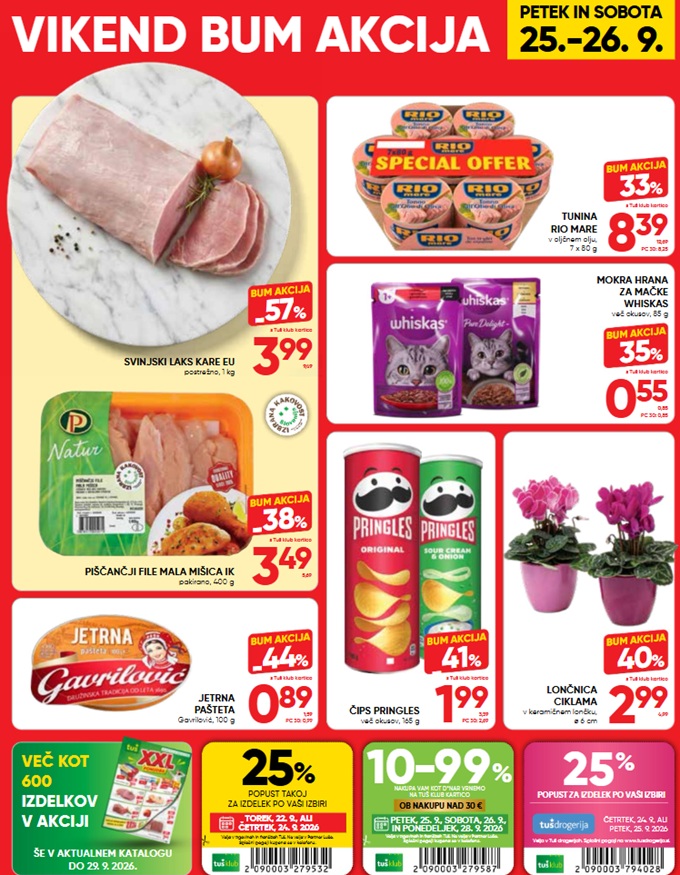 Tuš vikend BUM akcija