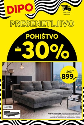 Dipo katalog do Presenetljivo pohištvo do 17.10.