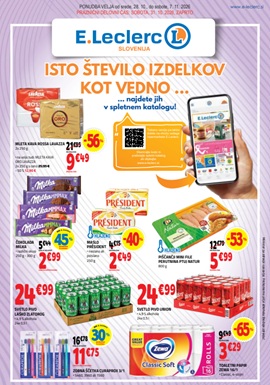 E Leclerc katalog Best offer do 7.11.