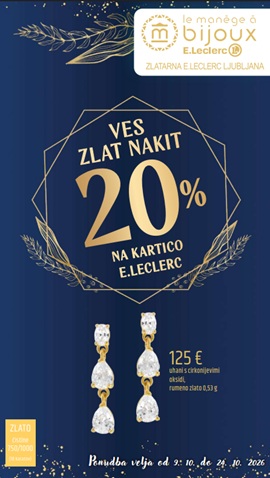 E Leclerc katalog Zlatarna do 24.10.