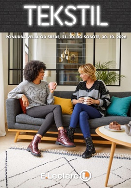 E Leclerc katalog Tekstil do 30.10.