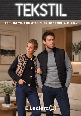 E Leclerc katalog tekstil do 7.11.