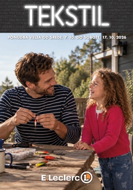 E Leclerc katalog tekstil do 17.10.