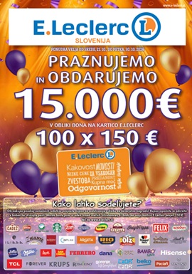 E Leclerc katalog živila do 30.10.