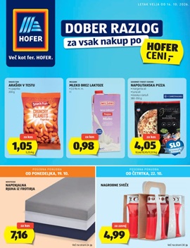 Hofer katalog od 14.10.