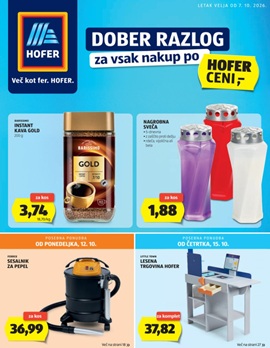 Hofer katalog od 7.10.
