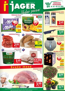 Jager katalog živila do 20.10.