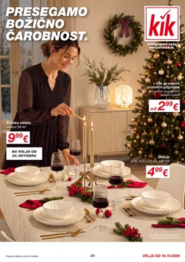 KiK katalog Prisegamo božično čarobnost