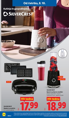 Lidl katalog neživila od 8.10.