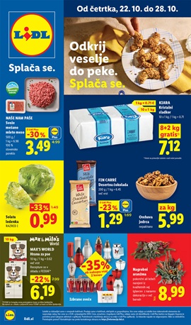 Lidl katalog živila do 28.10.
