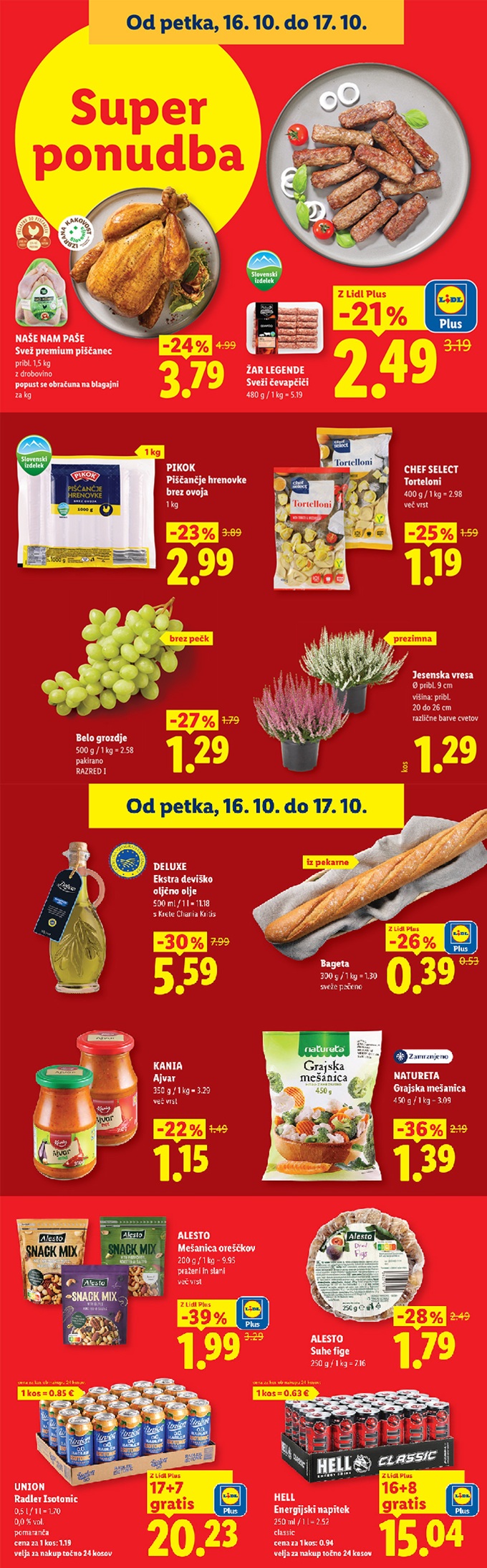 Lidl vikend akcija do 17.10.