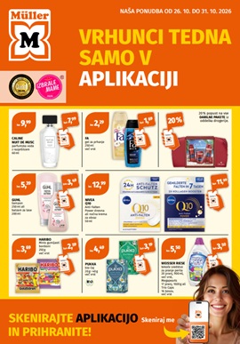 Muller katalog Vrhunci tedna do 31.10.