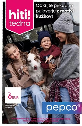 Pepco katalog Odkrijte prikupne puloverje z motivi kužkov