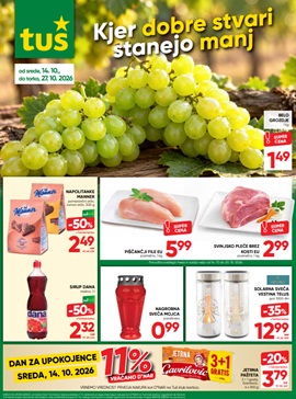 Tuš katalog do 27.10.