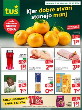 Tuš katalog do 13.10.