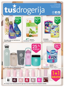 Tuš katalog drogerija do 30.10.