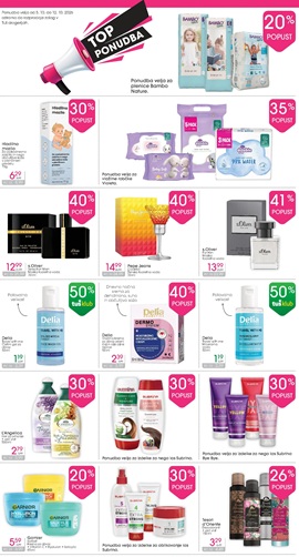 Tuš katalog drogerija Top ponudba do 12.10.