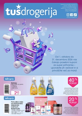 Tuš katalog drogerija kuponi do 31.12.