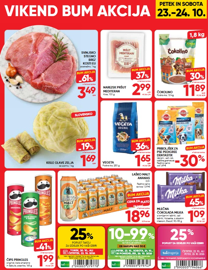 Tuš vikend BUM akcija